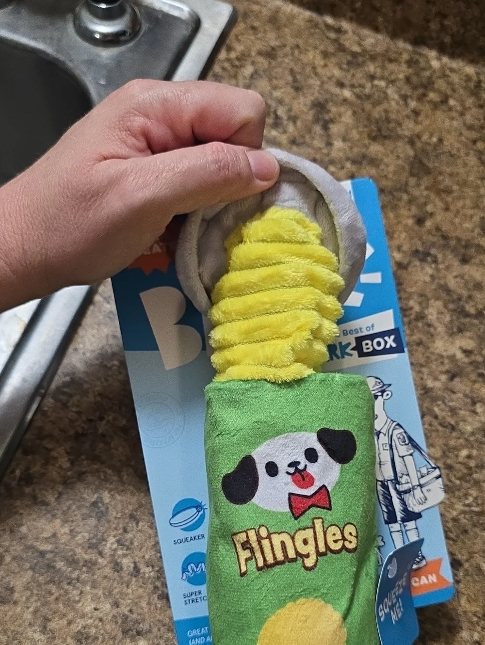 Bark cuddle fetch play